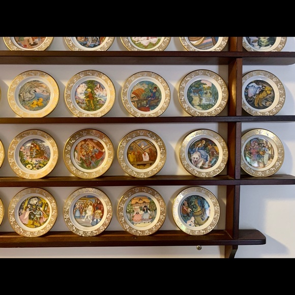 Vintage Franklin Mint miniature Fairytale Plates - Picture 5 of 13